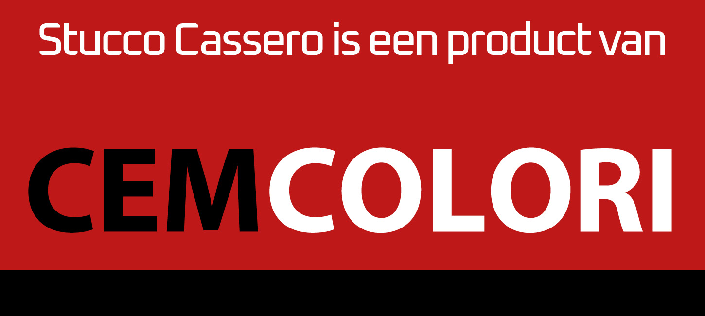 stucco cassero is een product van cemcolori